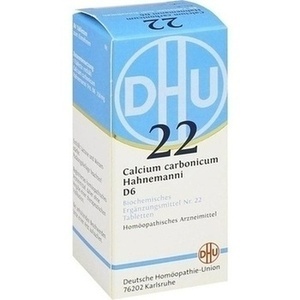 BIOCHEMIE DHU 22 Calcium carbonicum D 6 Tabletten