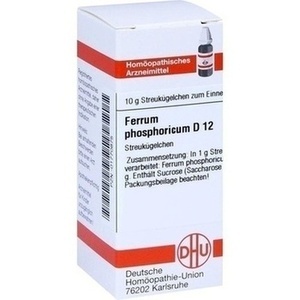 FERRUM PHOSPHORICUM D 12 Globuli