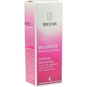 WELEDA Wildrose glättende Nachtpflege