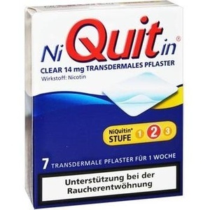 NIQUITIN Clear 14 mg transdermale Pflaster