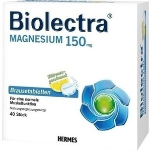 BIOLECTRA Magnesium 150 mg Zitrone Brausetabletten