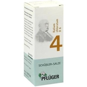 BIOCHEMIE Pflüger 4 Kalium chloratum D 6 Tabletten