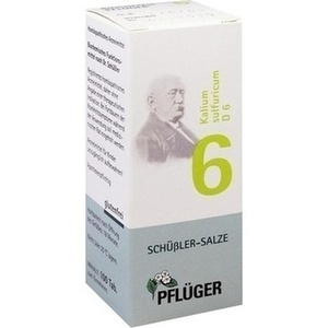 BIOCHEMIE Pflüger 6 Kalium sulfuricum D 6 Tabl.