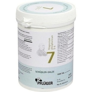 BIOCHEMIE Pflüger 7 Magnesium phosphoricum D 6 Tab