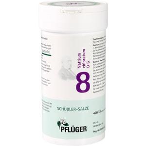BIOCHEMIE Pflüger 8 Natrium chloratum D 6 Tabl.