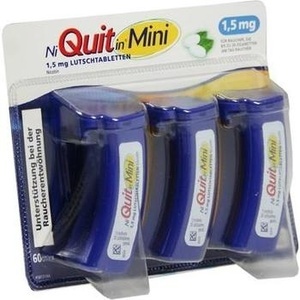NIQUITIN Mini 1,5 mg Lutschtabletten