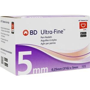 BD ULTRA-FINE Pen-Nadeln 5 mm 31 G 0,25 mm