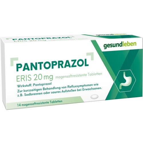 PANTOPRAZOL Eris 20 mg magensaftres.Tabletten
